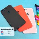 قاب گوشی موبایل iPhone 7 Plus شمعی مدل Slim رنگ مشکی 