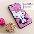 قاب گوشی موبایل iPhone 6/6s طرح Hello Kitty رنگ صورتی مشکی