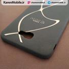 قاب گوشی موبایل SAMSUNG J7 Prime برند Cococ مدل مخمل رنگ مشکی طلایی