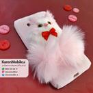 قاب گوشی موبایل SAMSUNG J2 Prime مدل عروسکی پشمالو طرح 2 رنگ صورتی