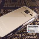 قاب گوشی موبایل SAMSUNG J1 Mini 2016 / J1 Nxt  طرح متال بامپر ژله ای شفاف رنگ طلایی