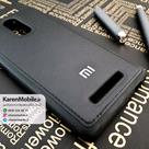 قاب گوشی موبایل Xiaomi Redmi Note 3 / Note 3 Pro مدل پشت چرم طرح دور دوخت رنگ مشکی