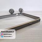 بامپر محافظ گوشی iPhone 6 Plus برند TOTU DESIGN رنگ خاکستری طلایی