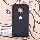 قاب گوشی موبایل Motorola Moto E4 Plus برند NOBEL مدل پشت چرم طرح دور دوخت رنگ مشکی