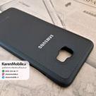 قاب گوشی موبایل SAMSUNG Galaxy C7 Pro برند NOBEL مدل پشت چرم طرح دور دوخت رنگ مشکی 