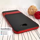قاب گوشی موبایل SAMSUNG J7 Prime مدل هولدر استندی رنگ مشکی قرمز