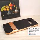 قاب گوشی موبایل SAMSUNG  S8 مدل هولدر استندی رنگ مشکی طلایی