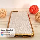 قاب گوشی iPhone 6 Plus برند لاکچری طرح الماس نقره ای