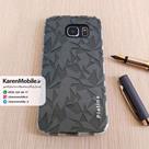 قاب گوشی موبایل SAMSUNG Galaxy S6 Edge برند PLATINA طرح هندسی رنگ زغال سنگی