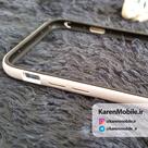 بامپر محافظ گوشی iPhone 6/6s برند TOTU DESIGN طرح ژلاتین دار رنگ سفید مشکی