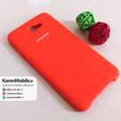قاب گوشی موبایل SAMSUNG J7 Prime سیلیکونی Silicone Case رنگ نارنجی پرتقالی