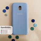 قاب گوشی موبایل SAMSUNG J3 Pro 2017 / J330 سیلیکونی Silicone Case رنگ آبی کمرنگ