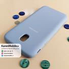 قاب گوشی موبایل SAMSUNG J3 Pro 2017 / J330 سیلیکونی Silicone Case رنگ آبی کمرنگ