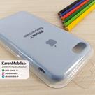 قاب گوشی موبایل iPhone 7 سیلیکونی اصلی Silicone Case رنگ آبی کمرنگ