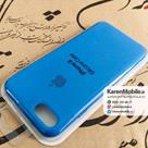 قاب گوشی موبایل iPhone 8 سیلیکونی اصلی Silicone Case رنگ آبی 