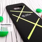 قاب گوشی موبایل SAMSUNG Galaxy S8 برند Cococ طرح لیزری خطی سبز فسفری رنگ مشکی