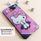 قاب گوشی موبایل SAMSUNG A5 2016 / A510 طرح Hello Kitty رنگ صورتی مشکی