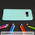 قاب گوشی موبایل SAMSUNG Galaxy S8 سیلیکونی Silicone Case رنگ سبزآبی