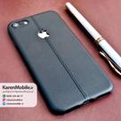 قاب گوشی موبایل iPhone 7 برند C-Case طرح چرم خط دار رنگ مشکی