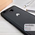 قاب گوشی موبایل Huawei Enjoy 5s / GR3 مدل پشت چرم طرح دور دوخت رنگ مشکی