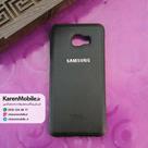 قاب گوشی موبایل SAMSUNG Galaxy C5 Pro برند NOBEL مدل پشت چرم طرح دور دوخت رنگ مشکی
