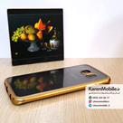 قاب گوشی موبایل SAMSUNG Galaxy S6 Edge برند ROCK مدل ژله ای شفاف بامپر رنگ طلایی