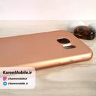 قاب گوشی موبایل SAMSUNG Galaxy S6 مدل شمعی Ultra Slim رنگ طلایی