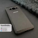 قاب گوشی موبایل SAMSUNG J2 Prime مدل پشت چرم طرح دور دوخت رنگ مشکی