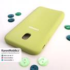 قاب گوشی موبایل SAMSUNG J3 Pro 2017 / J330 سیلیکونی Silicone Case رنگ پسته ای