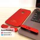 قاب گوشی موبایل iPhone 6 Plus طرح 360 درجه رنگ قرمز