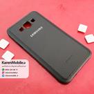 قاب گوشی موبایل SAMSUNG Galaxy E7 برند NOBEL مدل پشت چرم طرح دور دوخت رنگ مشکی