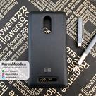 قاب گوشی موبایل Xiaomi Redmi Note 3 / Note 3 Pro مدل پشت چرم طرح دور دوخت رنگ مشکی