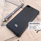 قاب گوشی موبایل Xiaomi mi 5s مدل پشت چرم طرح دور دوخت رنگ مشکی