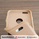 قاب گوشی iPhone 6 Plus برند VENCO طرح هاشوری رنگ کرمی