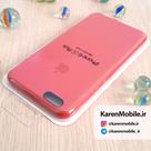 قاب گوشی موبایل iPhone 6 Plus سیلیکونی اصلی Silicone Case رنگ عنابی مات