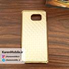 قاب گوشی SAMSUNG  Note 5 برند لاکچری اصلی طرح لوزی طلایی