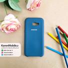 قاب گوشی موبایل SAMSUNG A5 2017 / A520 سیلیکونی Silicone Case رنگ آبی نفتی