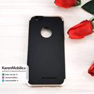 قاب گوشی موبایل iPhone 6/6s برند C-Case مدل دو تکه طرح کربن رنگ مشکی بامپر طلایی