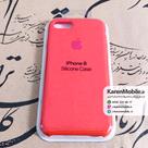 قاب گوشی موبایل iPhone 8 سیلیکونی اصلی Silicone Case رنگ گلی