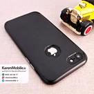 قاب گوشی موبایل iPhone 7 برند C-Case مدل دو تکه طرح کربن رنگ مشکی