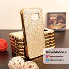 قاب گوشی SAMSUNG S7 برند لاکچری طرح الماس طلایی