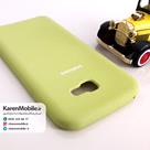 قاب گوشی موبایل SAMSUNG A7 2017 / A720 سیلیکونی Silicone Case رنگ پسته ای
