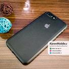 قاب گوشی آیفون iPhone 7 Plus برند Back Cover مدل پشت چرم طرح دور دوخت رنگ مشکی