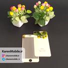 محافظ صفحه نمایش iPhone 7 Plus مدل آینه ای دو طرفه رنگ طلایی 
