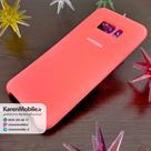 قاب گوشی موبایل SAMSUNG Galaxy S8 Plus سیلیکونی Silicone Case رنگ نارنجی فسفری