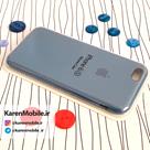 قاب گوشی موبایل iPhone 6/6s سیلیکونی اصلی Silicone Case رنگ آبی نفتی روشن