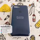 قاب گوشی موبایل iPhone 8 Plus سیلیکونی اصلی Silicone Case رنگ سورمه ای مات