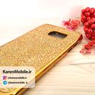 قاب گوشی SAMSUNG S7 Edge برند لاکچری طرح الماس طلایی