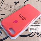 قاب گوشی موبایل iPhone 8 سیلیکونی اصلی Silicone Case رنگ گلی