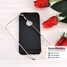 قاب گوشی موبایل iPhone 6/6s برند C-Case مدل دو تکه طرح کربن رنگ مشکی بامپر طلایی